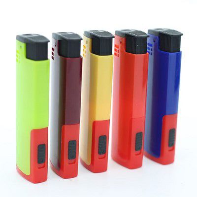 FV33 Electronic Torch Lighter with LED Light